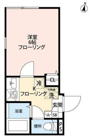 グランクオール大和町の物件間取画像